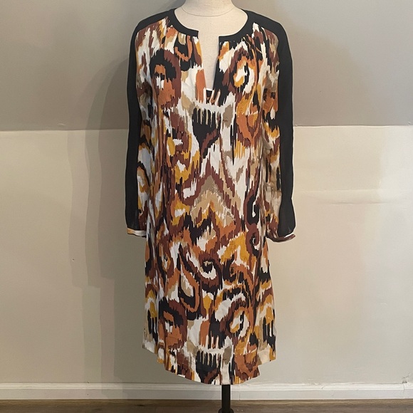 Tory Burch Silk Meyer Beautiful lightweight multicolor dress SZ 2 - Picture 7 of 12